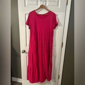 Zenana Pink Maxi Dress